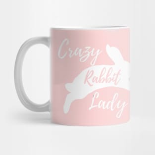 Crazy Rabbit Lady Mug